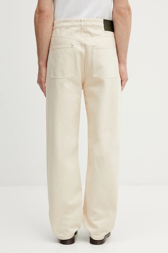 Odzież Drôle de Monsieur jeansy Straight J.BP199.CO243.SD beżowy
