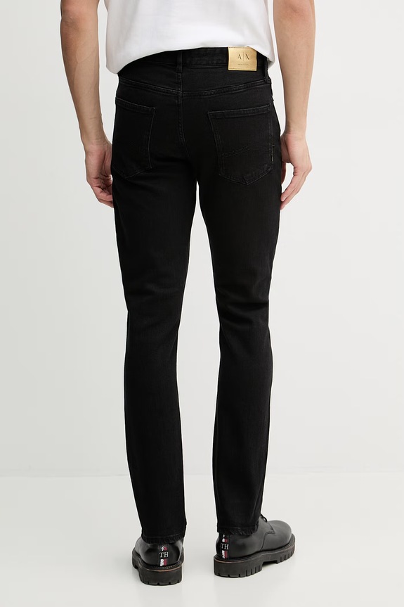 Îmbrăcăminte Armani Exchange blugi slim fit de damă XM000070.AF19899 negru