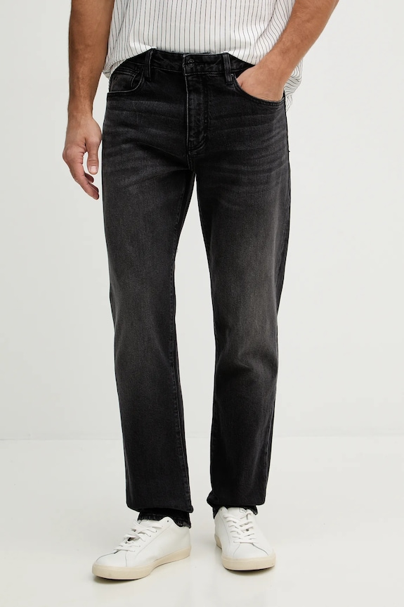 Armani Exchange jeans negru XM000049.AF21933