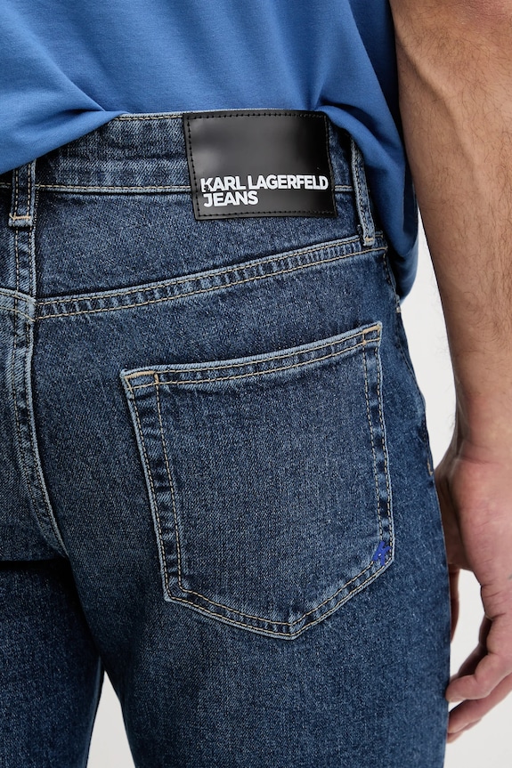 Τζιν παντελόνι Karl Lagerfeld Jeans σκούρο μπλε B1M10035