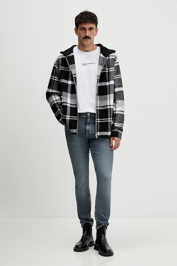 Τζιν παντελόνι Karl Lagerfeld Jeans B1M10037 μπλε SS26