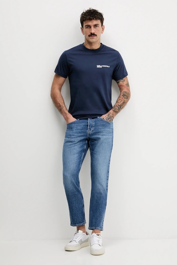 Karl Lagerfeld Jeans jeansy B1M10051 niebieski SS26