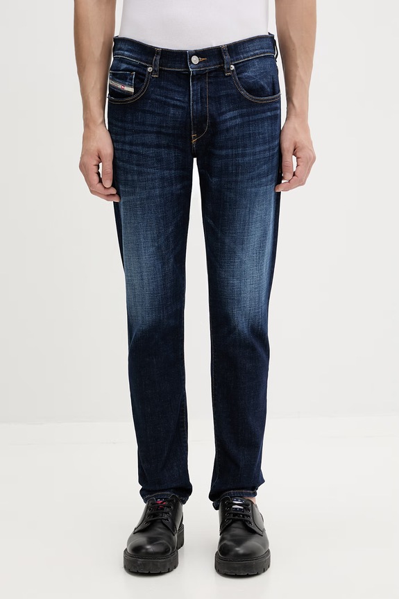 Diesel rifle slim fit pánske 2019 D-STRUKT L.32 tmavomodrá A03558.09L61