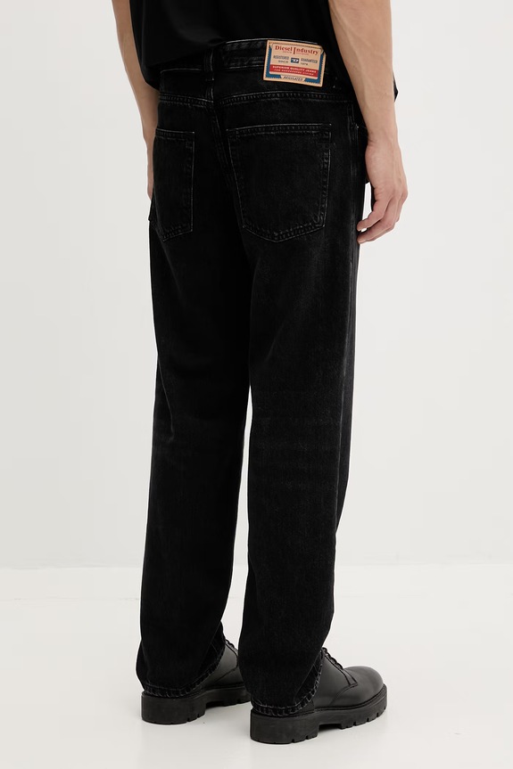 Oblečenie Diesel rifle relaxed fit pánske 2024 D-MACS L.32 A18974.09P09 čierna