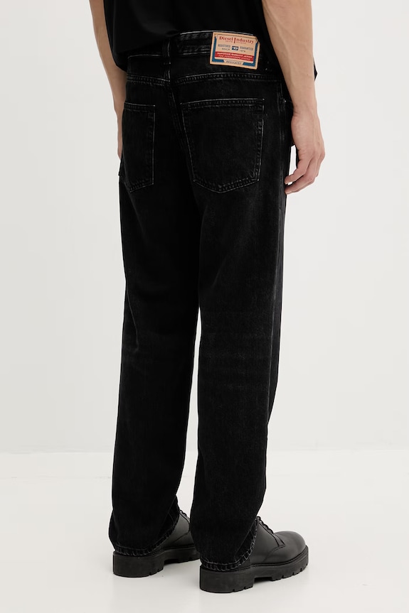 Oblečenie Diesel rifle relaxed fit pánske 2024 D-MACS L.32 A18974.09P09 čierna