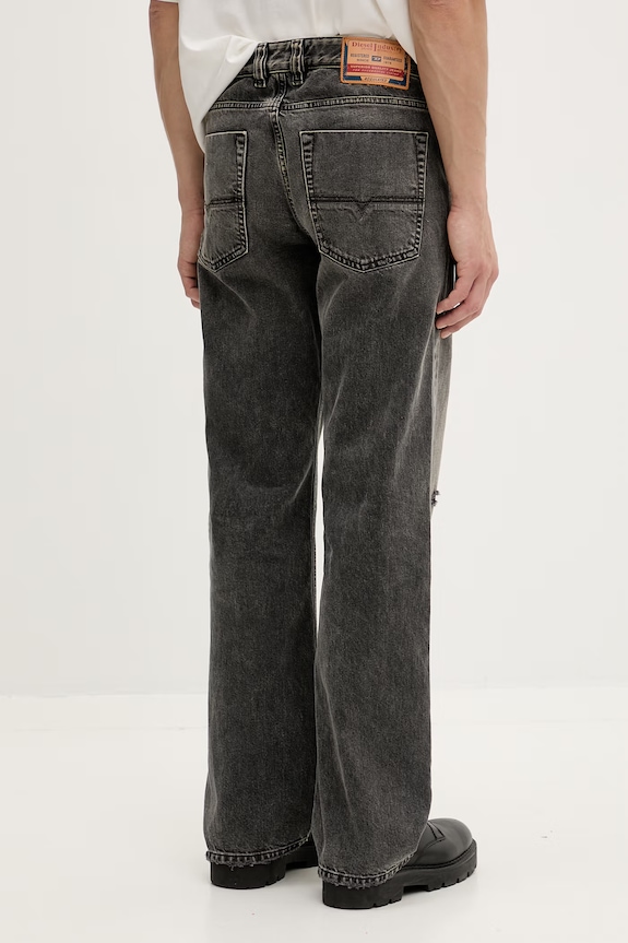 Oblečenie Diesel rifle relaxed fit pánske 1980 D-EEPER-RA L.32 A21245.007CR sivá