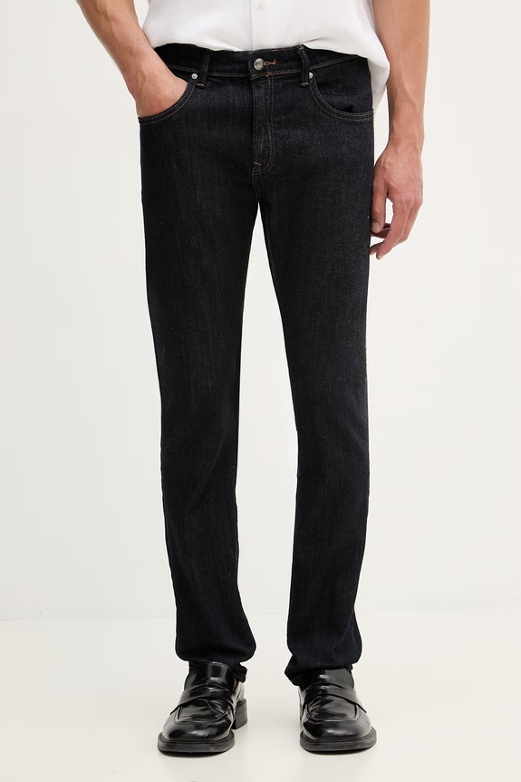 Hackett London jeansy męskie granatowy HM212515R