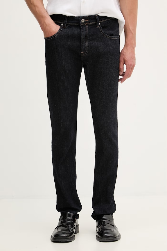 Hackett London jeansy męskie granatowy HM212515R