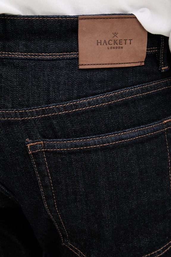 Hackett London jeansy męskie granatowy HM212515R