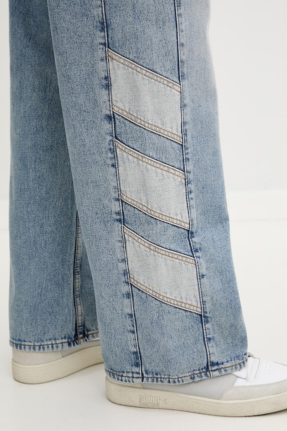 Τζιν παντελόνι adidas Originals KE0112 μπλε