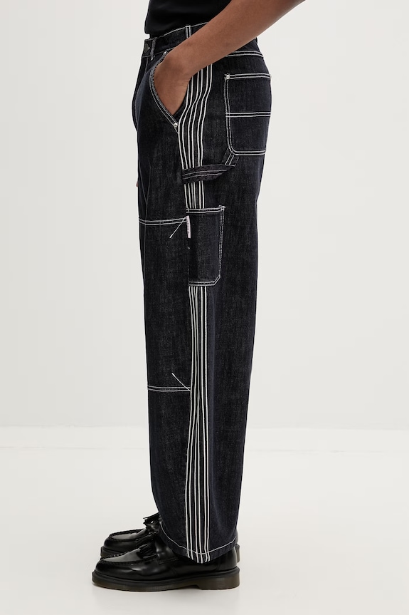 adidas Originals jeansy relaxed fit męskie granatowy KG6450