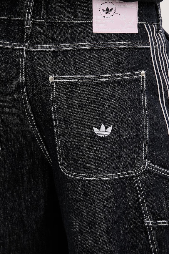 adidas Originals jeansy relaxed fit męskie KG6450 granatowy