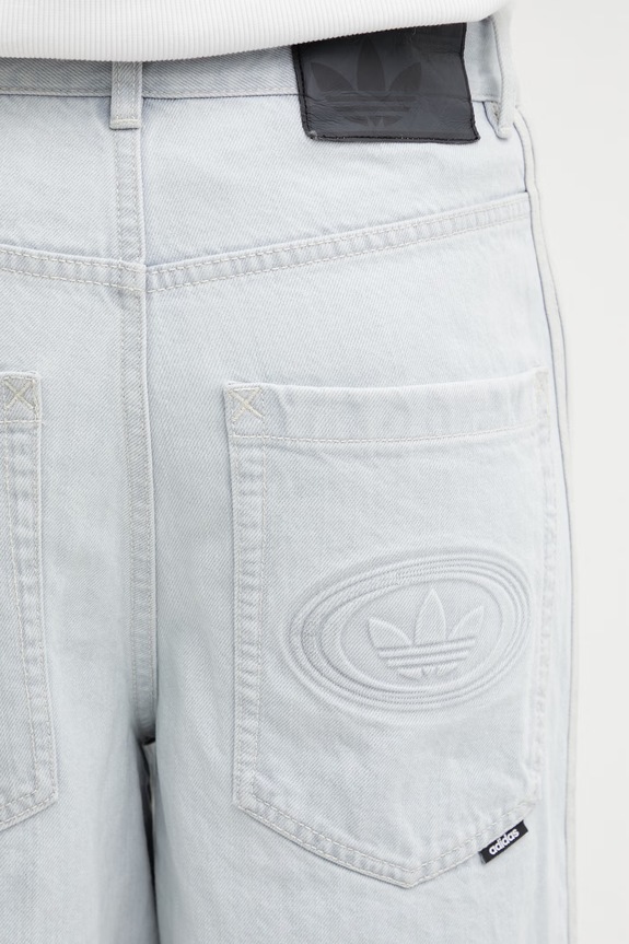 adidas Originals blugi straight pentru bărbați albastru KS6845