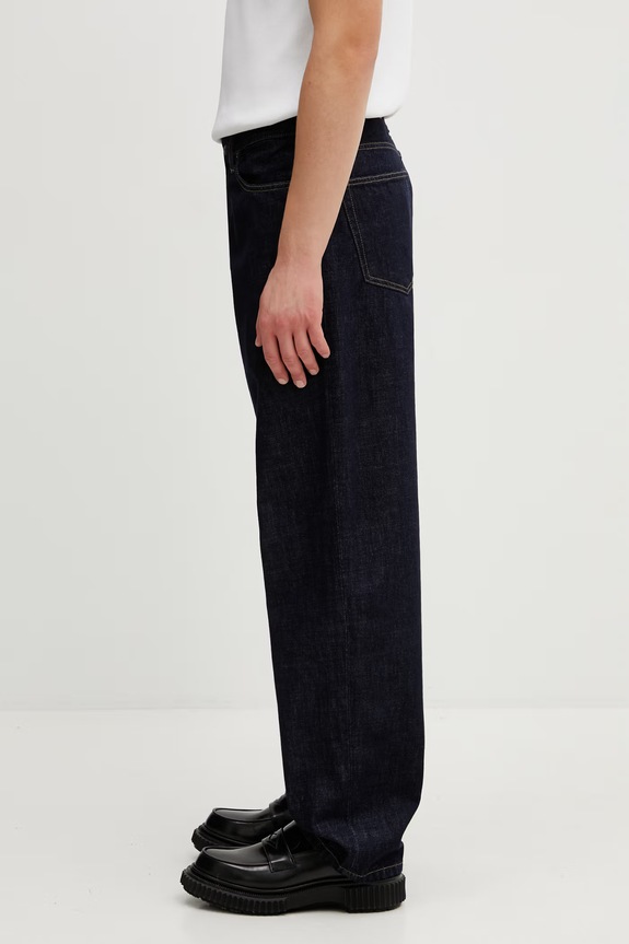 Carhartt WIP Aaron Pant regular fit džíny pánské I036728.102 námořnická modř SS26