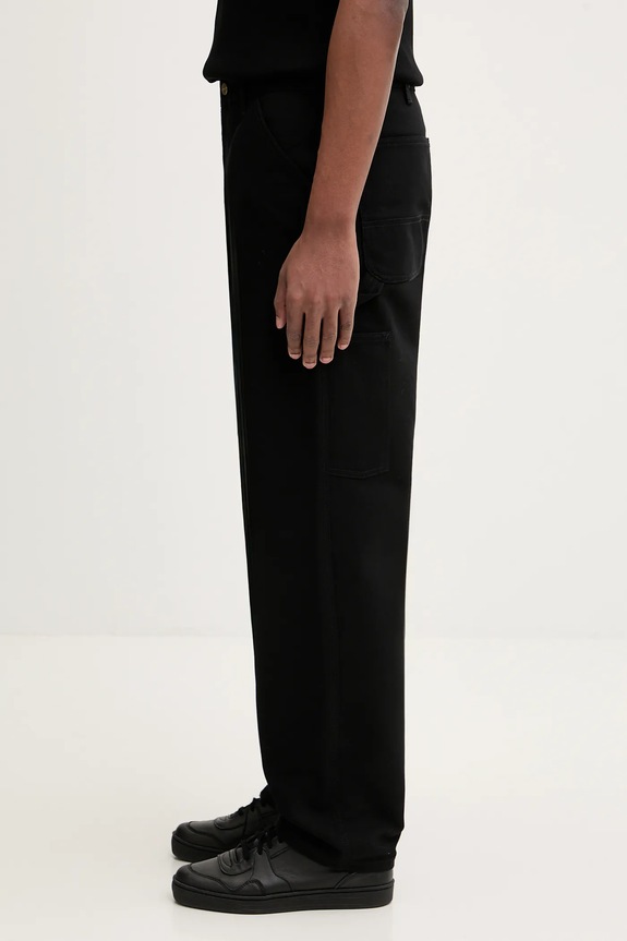 Джинси Carhartt WIP Single Knee Pant I036276.8901 чорний SS26