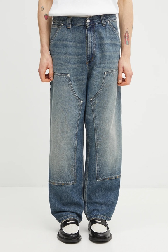Джинсы Carhartt WIP OG Double Knee Pant голубой I036273.01B7