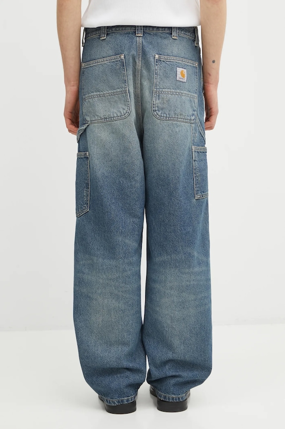 Odjeća Traperice Carhartt WIP OG Double Knee Pant I036273.01B7 plava