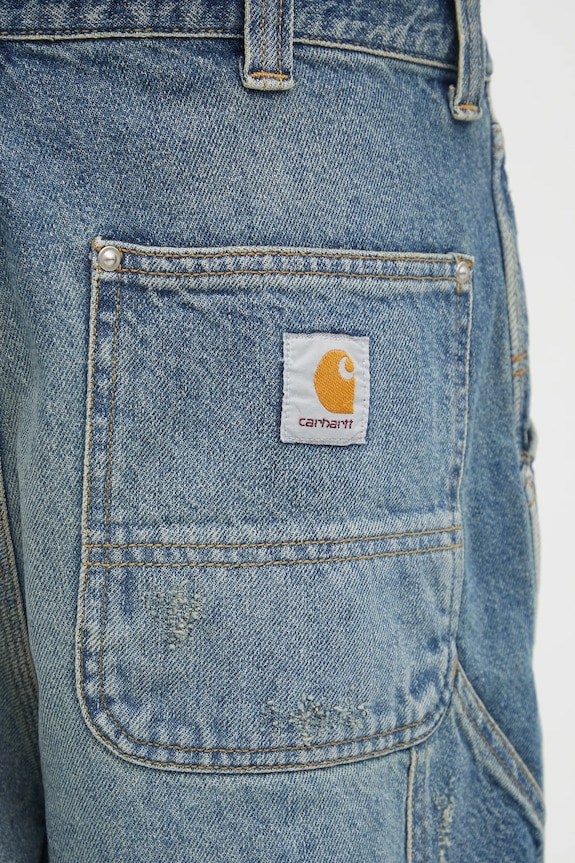 Traperice Carhartt WIP OG Double Knee Pant plava I036273.01B7