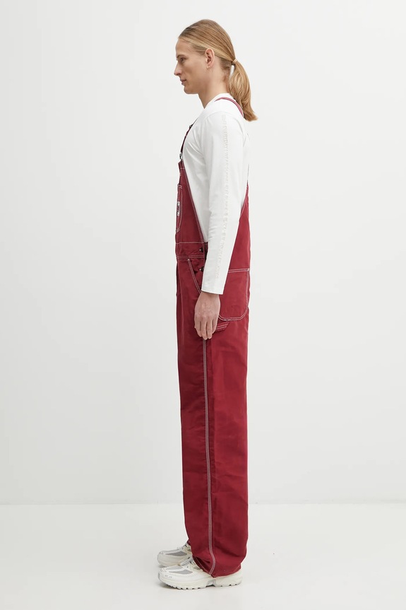 Napapijri salopetă Napapijri x Martine Rose NP0A4FI1R1E1 burgundia SS26