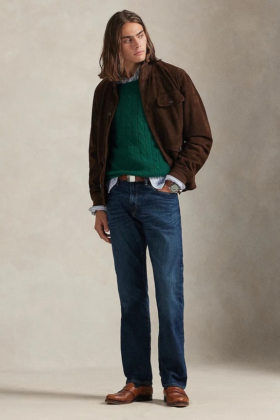 Ruházat Polo Ralph Lauren farmer LOW STR DENIM 710982149001 kék