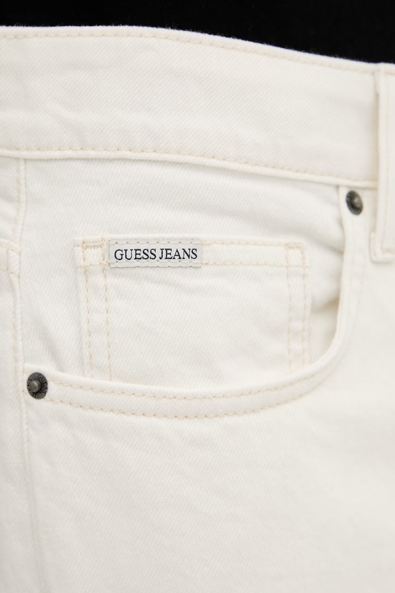 Τζιν παντελόνι Guess Jeans M5GAB3.D5OC1 μπεζ