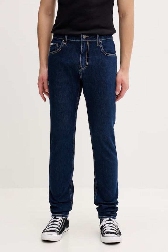 Guess Jeans rifle skinny pánske tmavomodrá M6RA0F.D6326