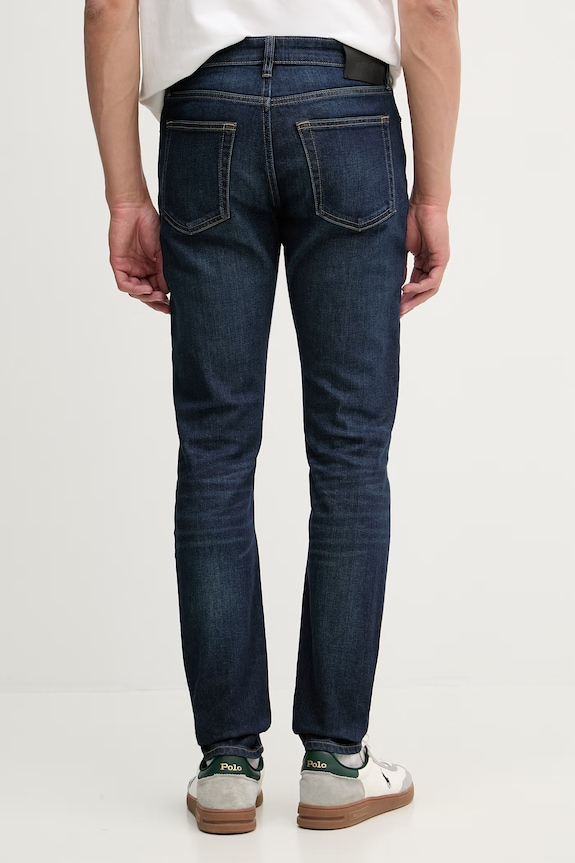 Oblečenie Calvin Klein rifle slim fit pánske LV04RF931G tmavomodrá