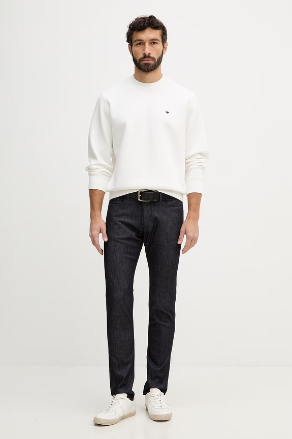 Kavbojke Emporio Armani EM000121.AF22814 mornarsko modra SS26