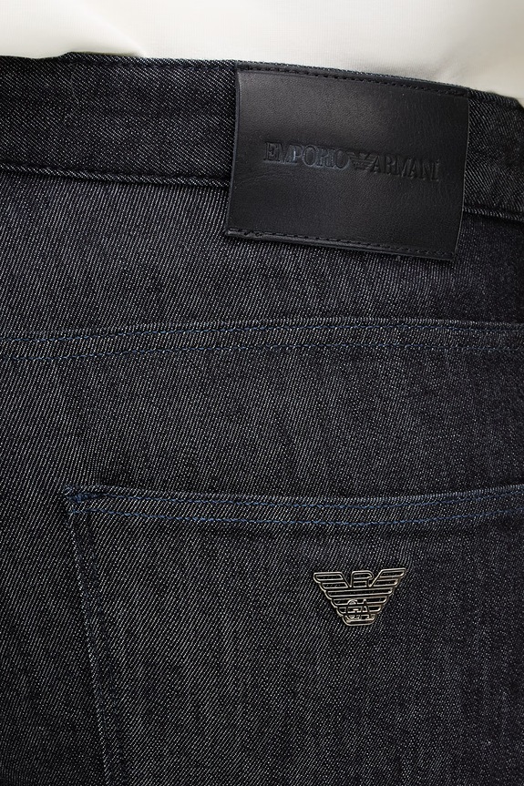 Kavbojke Emporio Armani mornarsko modra EM000121.AF22814