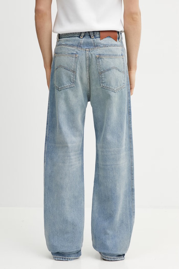 Одежда RHUDE Relaxed Traxedo джинсы relaxed fit для мужчин RHPS26DP02012 голубой