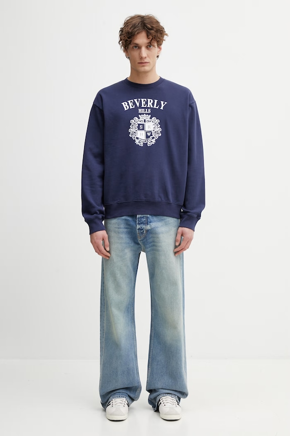 RHUDE Relaxed Traxedo джинсы relaxed fit для мужчин RHPS26DP02012 голубой