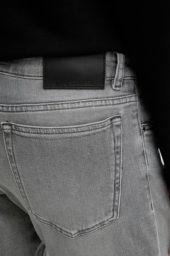 Trussardi blugi slim fit bărbați gri P400HB04838N