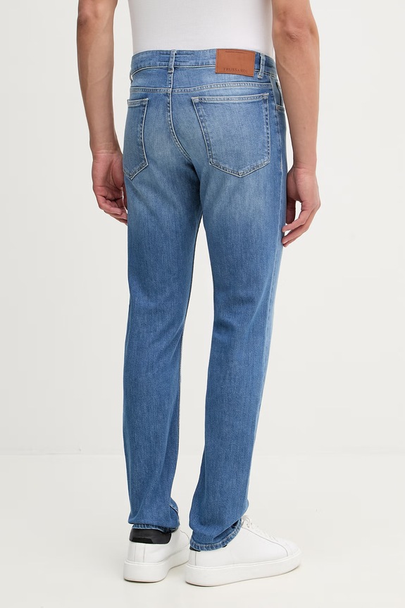 Ρούχα Trussardi τζιν slim fit Ανδρικά P400HE04841N μπλε