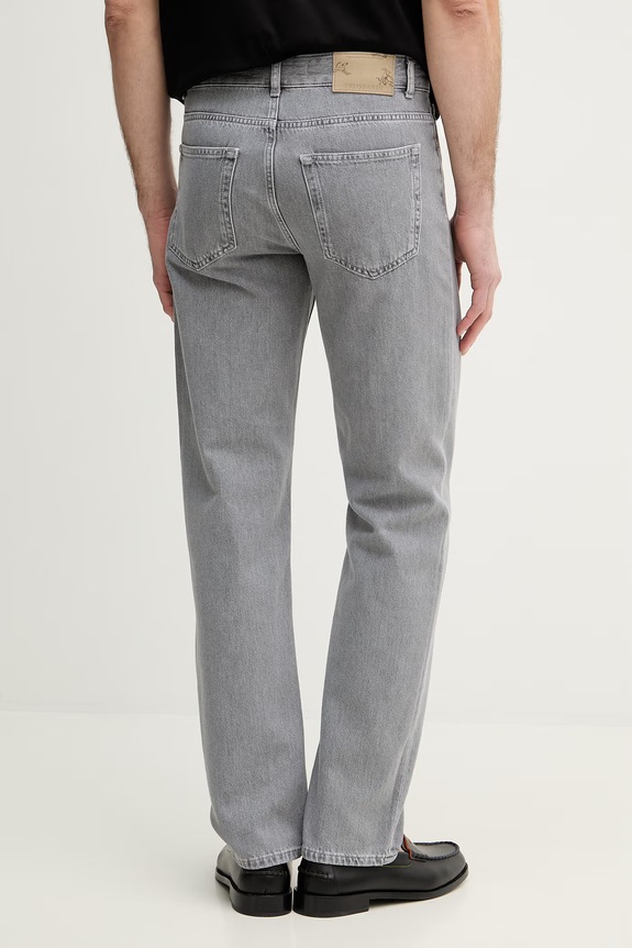 Ρούχα Τζιν παντελόνι Trussardi P404H804858N γκρί