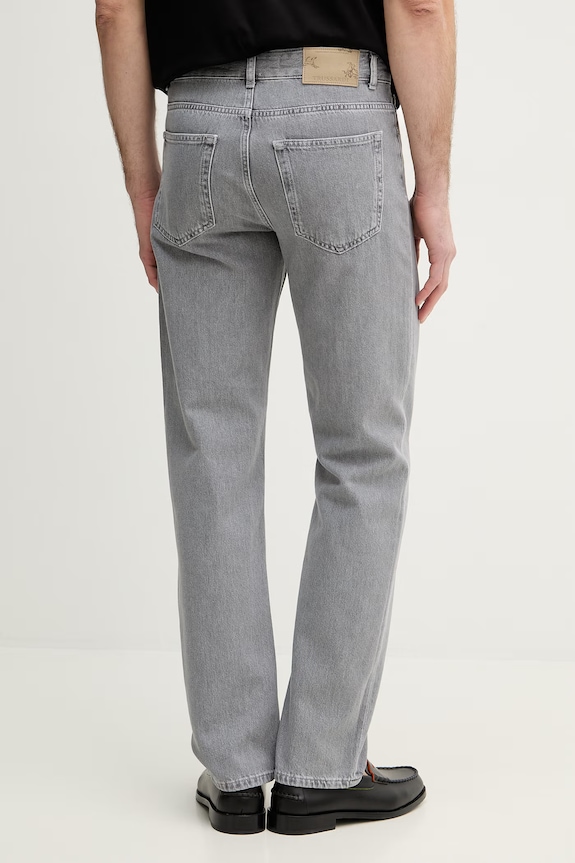 Ρούχα Τζιν παντελόνι Trussardi P404H804858N γκρί