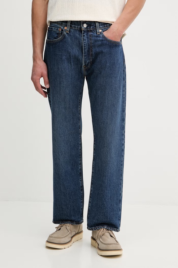 Levi's jeansy 555™ RELAXED STRAIGHT granatowy 000LO.0035
