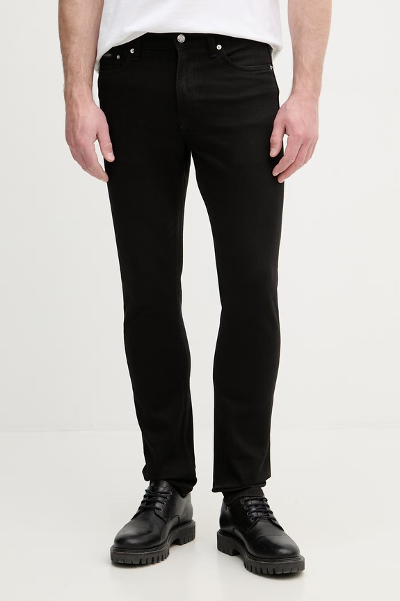 Calvin Klein Jeans rifle slim fit pánske čierna LV04RF740G