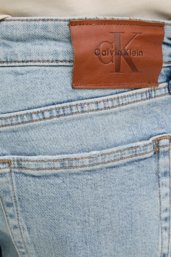 Calvin Klein Jeans slim kavbojke moške modra LV04RF759G