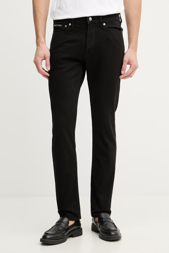 Calvin Klein Jeans rifle slim fit pánske čierna LV04RF925G