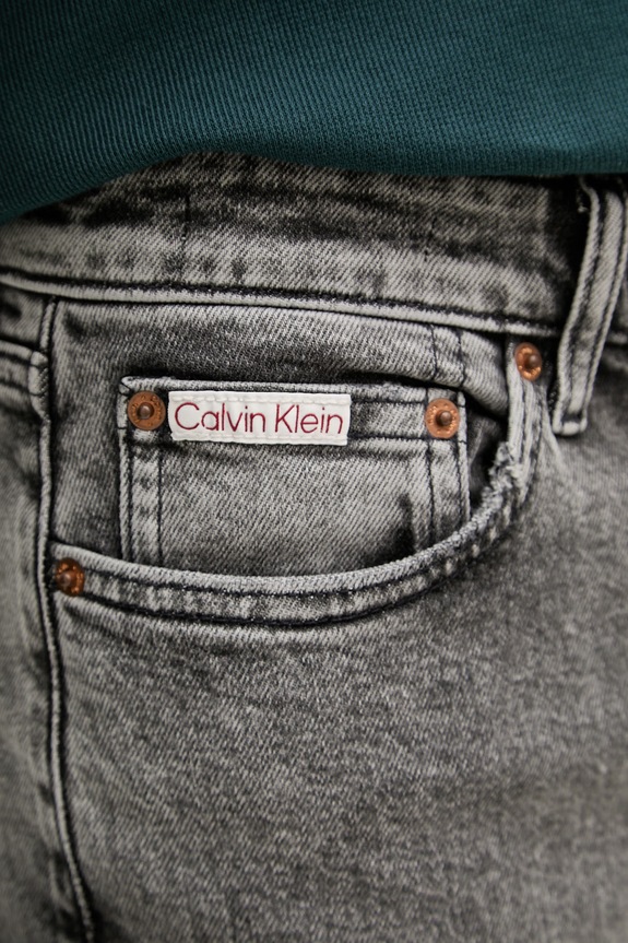 Calvin Klein Jeans rifle slim fit pánske sivá LV04RF928G