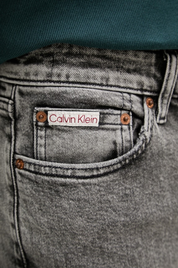 Calvin Klein Jeans rifle slim fit pánske sivá LV04RF928G