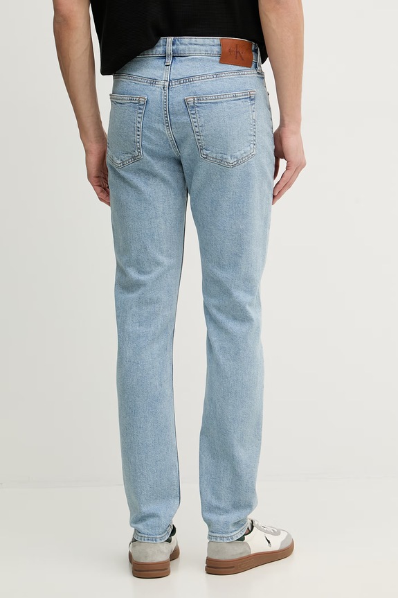 Calvin Klein Jeans blugi slim fit pentru bărbați LV04RF929G albastru SS26