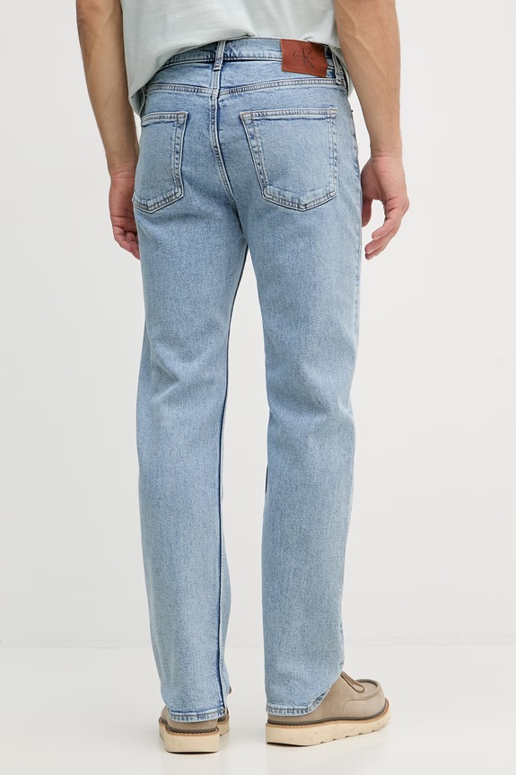 Oblečenie Calvin Klein Jeans rifle rovné pánske LV04RF943G modrá