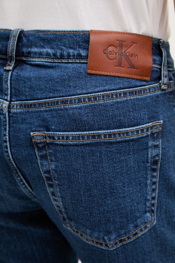 Calvin Klein Jeans jeansy slim fit męskie LV04RF948G granatowy
