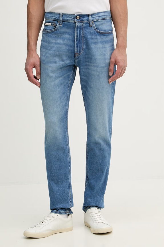 Calvin Klein Jeans jeansy relaxed fit męskie niebieski LV04RF949G