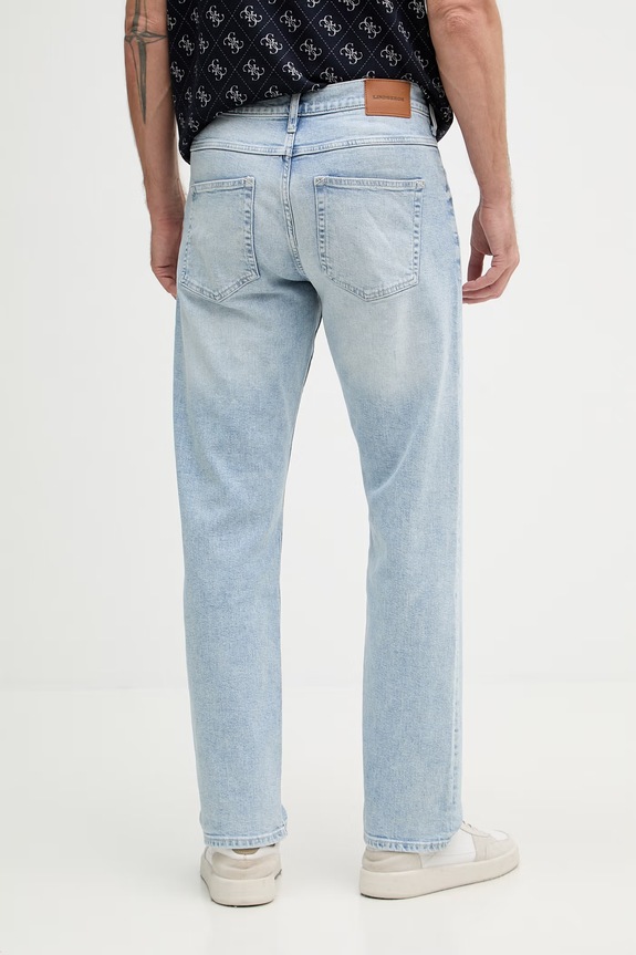 Odzież Lindbergh jeansy loose męskie 30.050003LID niebieski