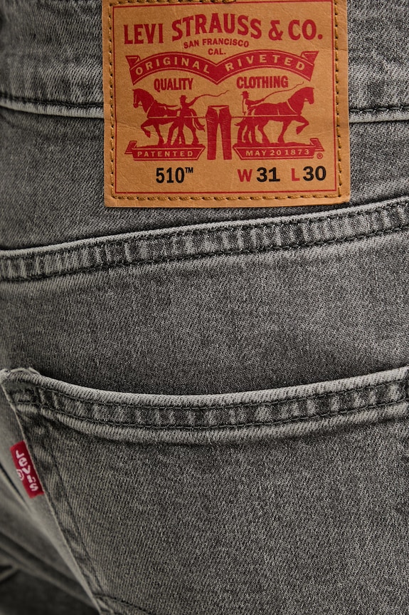 Τζιν παντελόνι Levi's 510™ SKINNY γκρί 05510.1406