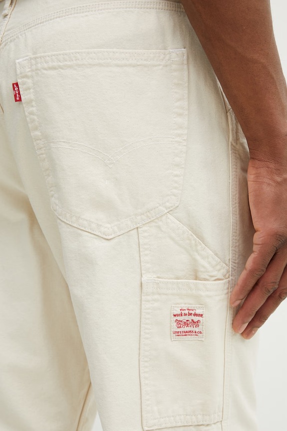 Rifle Levi's 568 LOOSE STRT CARPENTER x WORKWEAR béžová 55849.0076