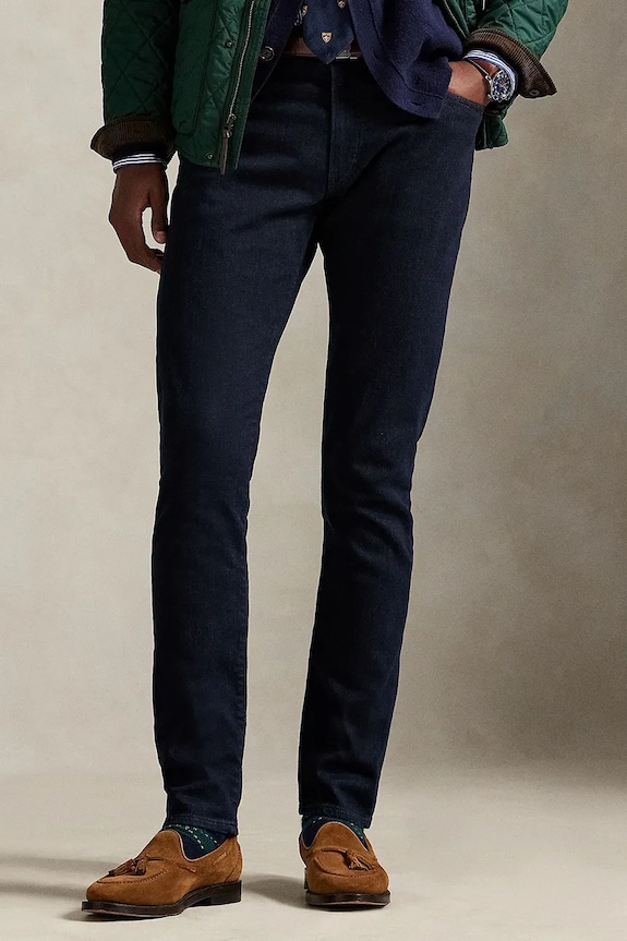Polo Ralph Lauren jeans bleumarin 710982148