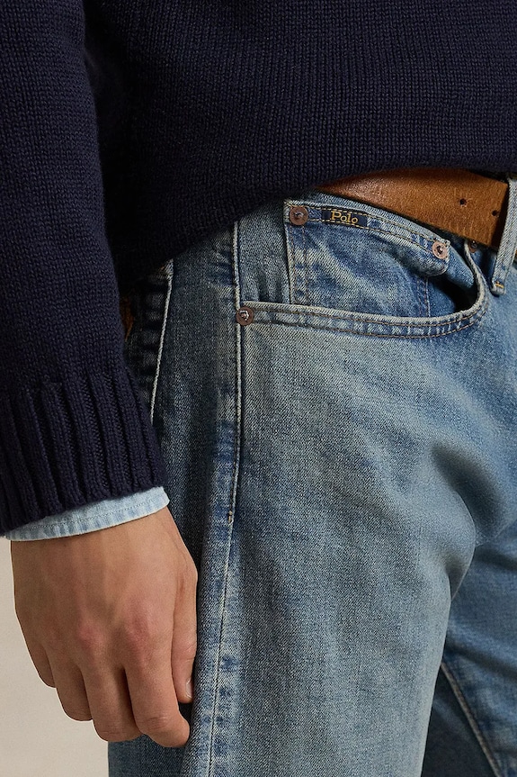 Τζιν παντελόνι Polo Ralph Lauren μπλε 710982493